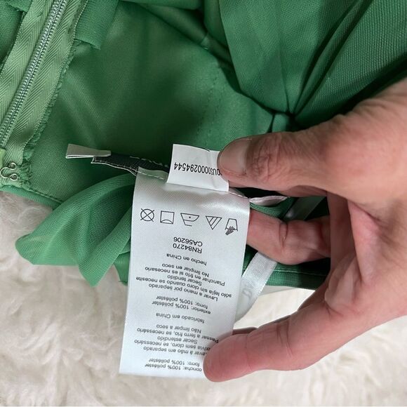 NWT David's Bridal one shoulder dress - Picture 4 of 11